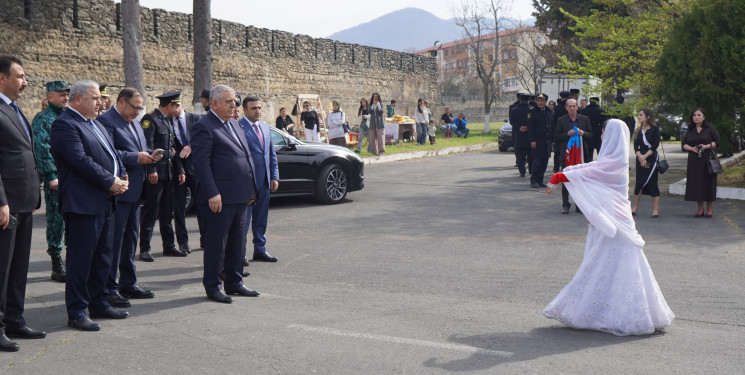 Novruz bayramı münasibəti ilə Zaqatalada ümumrayon şənliyi keçirilib